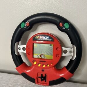 Radica NASCAR Speedzone Electronic Game Steering Wheel 9912 (A-9) 1998 - Tested!